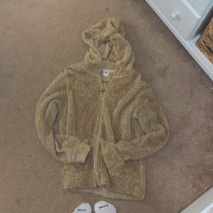 Cozy Fluffy Sweater that feels like a warm blanket snuggling you.